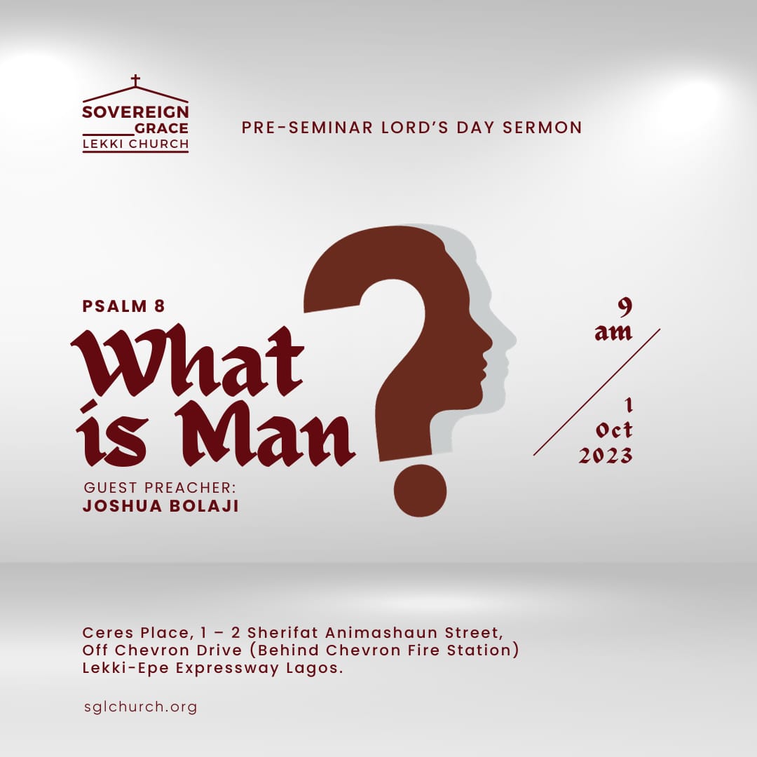 What is man | pre-seminar