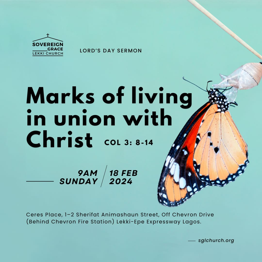 Marks of Living in Union with Christ
