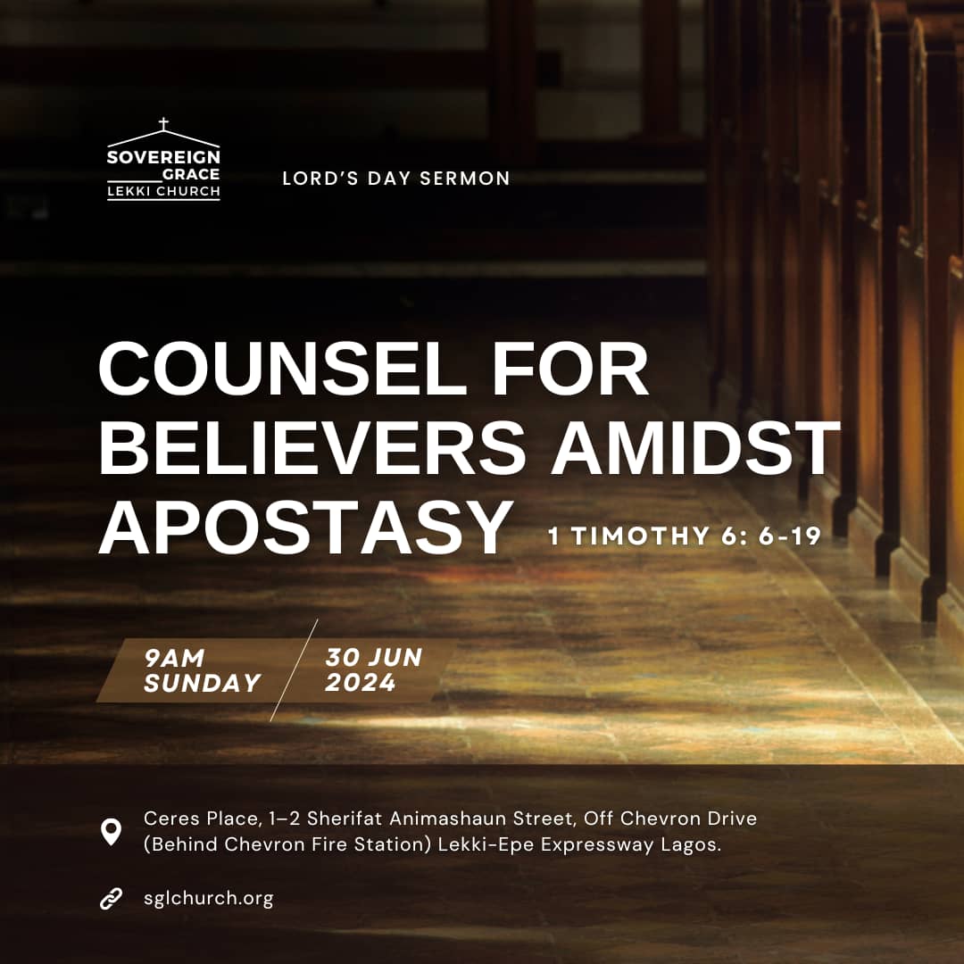 Counsel for Believers Amidst Apostasy