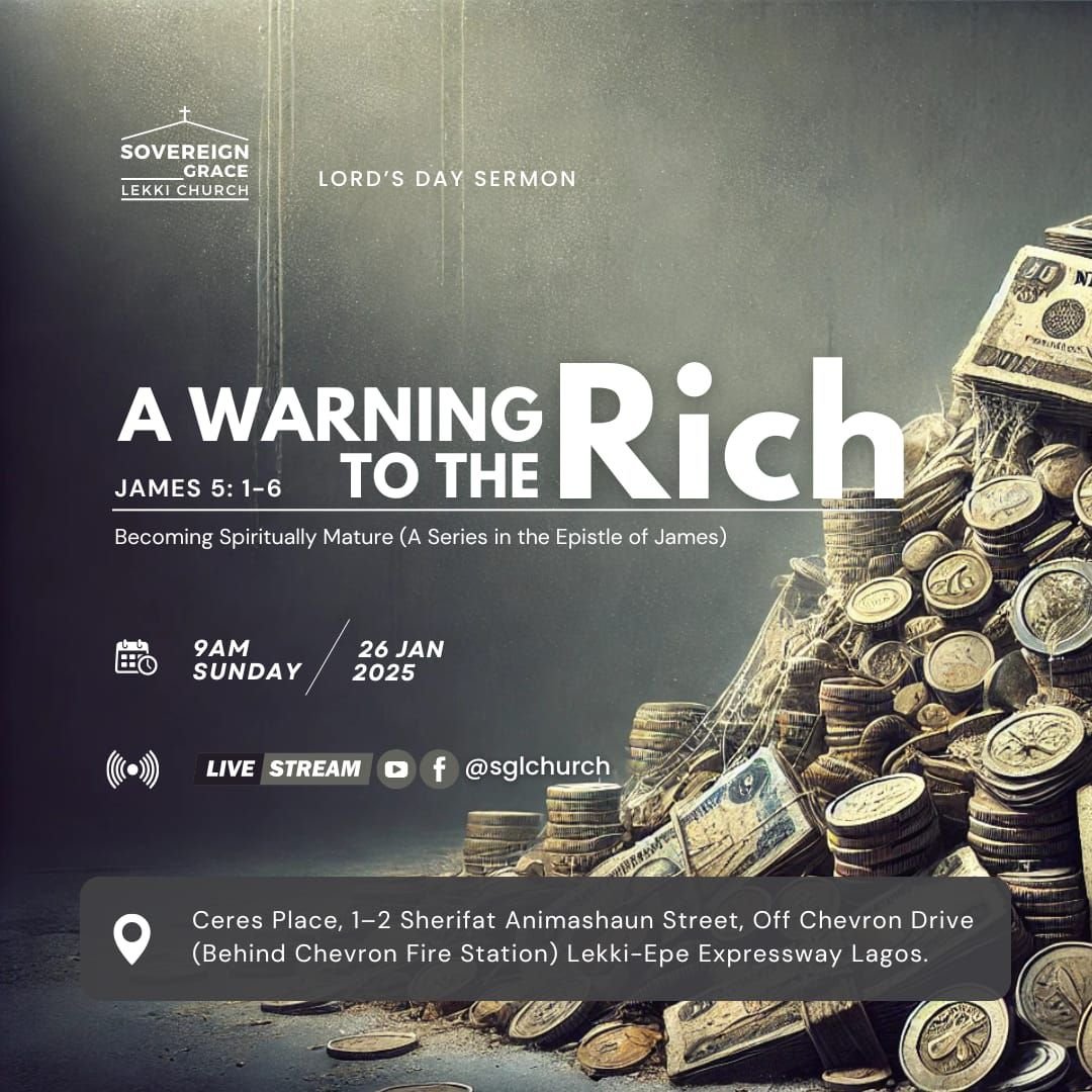 A Warning to the Rich