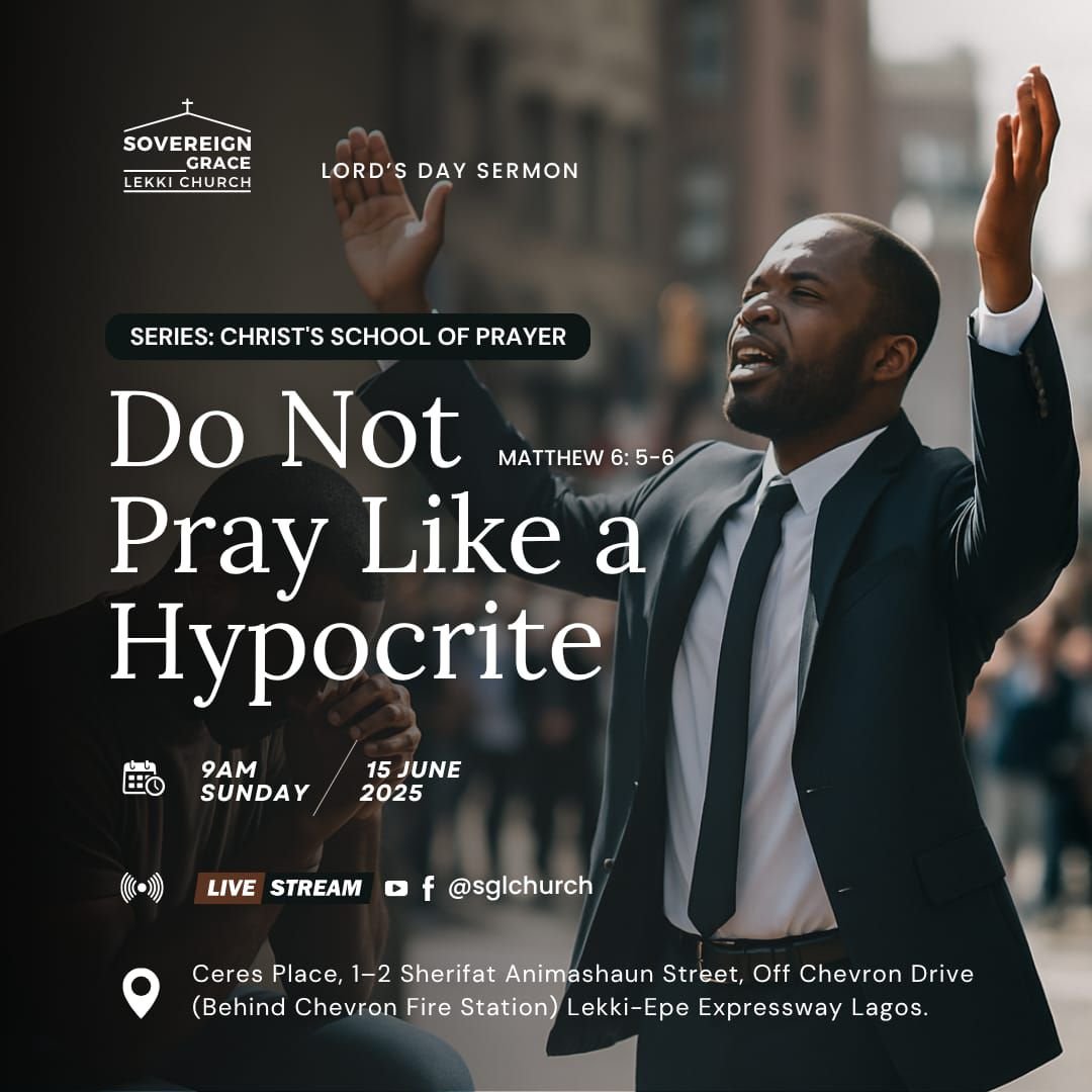 Do Not Pray Like a Hypocrite