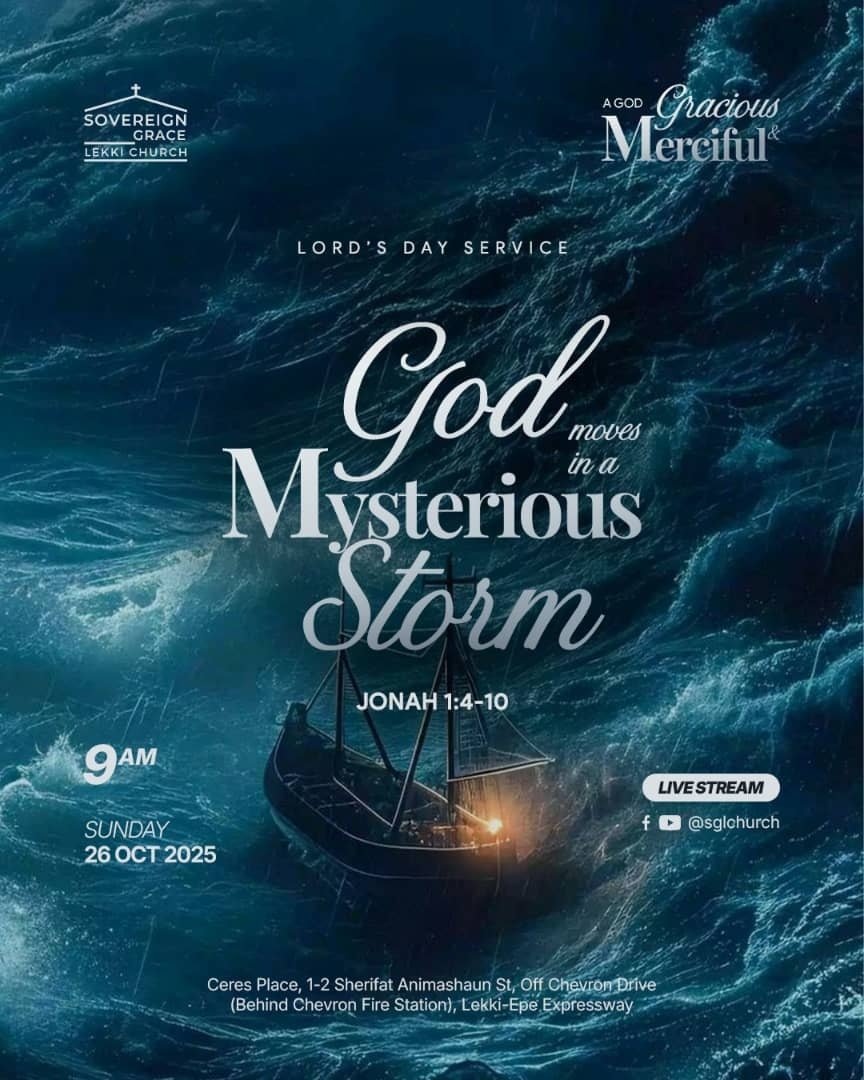 God Moves in a Mysterious Storm