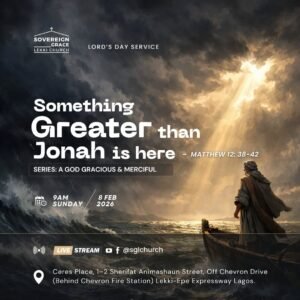 Something Greater Than Jonah Is Here