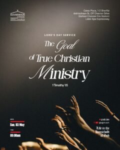 The Goal of True Christian Ministry